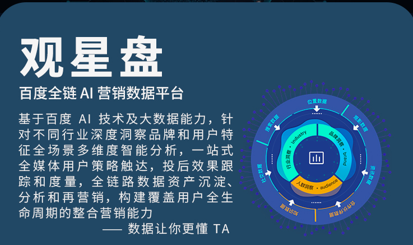 百度全链AI营销数据平台—观星盘